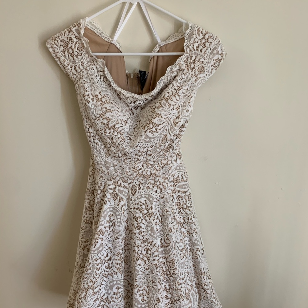 B. Darlin formal cream dress